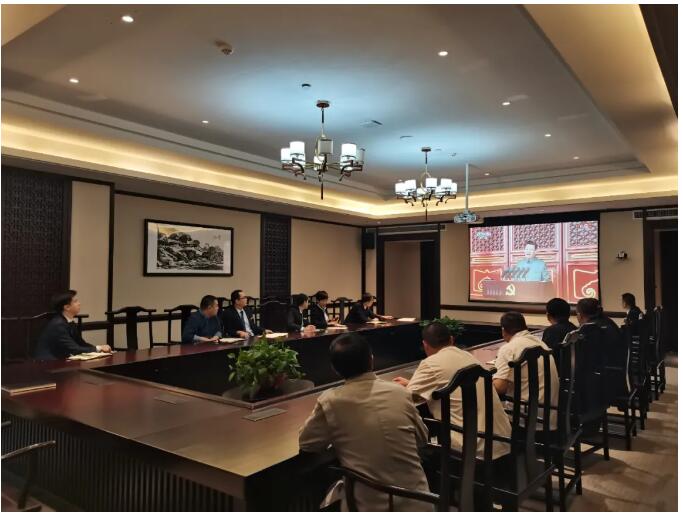 【庆祝建党100周年】一滕集团组织收看庆祝中国共产党成立100周年大会