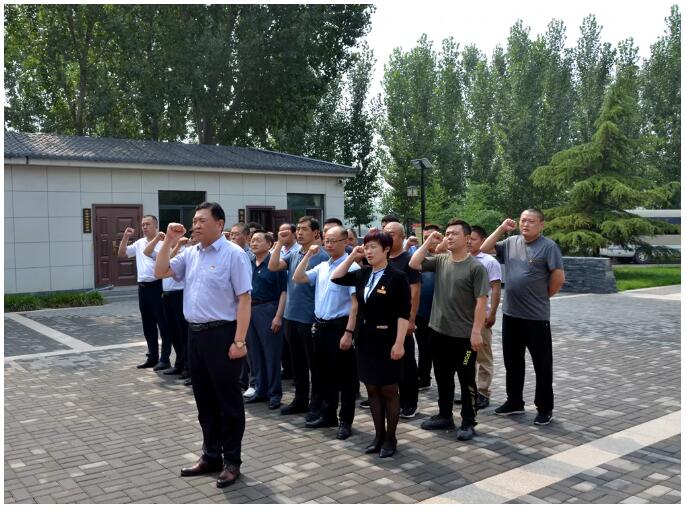 【庆祝建党100周年】一滕集团机关党支部走进红色基地开展红色教育主题党日活动