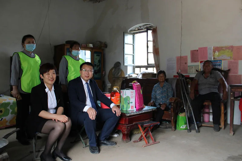 中秋来临,一滕松峪酒店开展扶残助老公益活动
