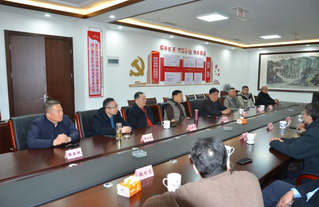 【关注】***安全生产协会副会长、矿山充填安全开采***矿山安监局重点实验室主任卜昌森到一滕集团调研