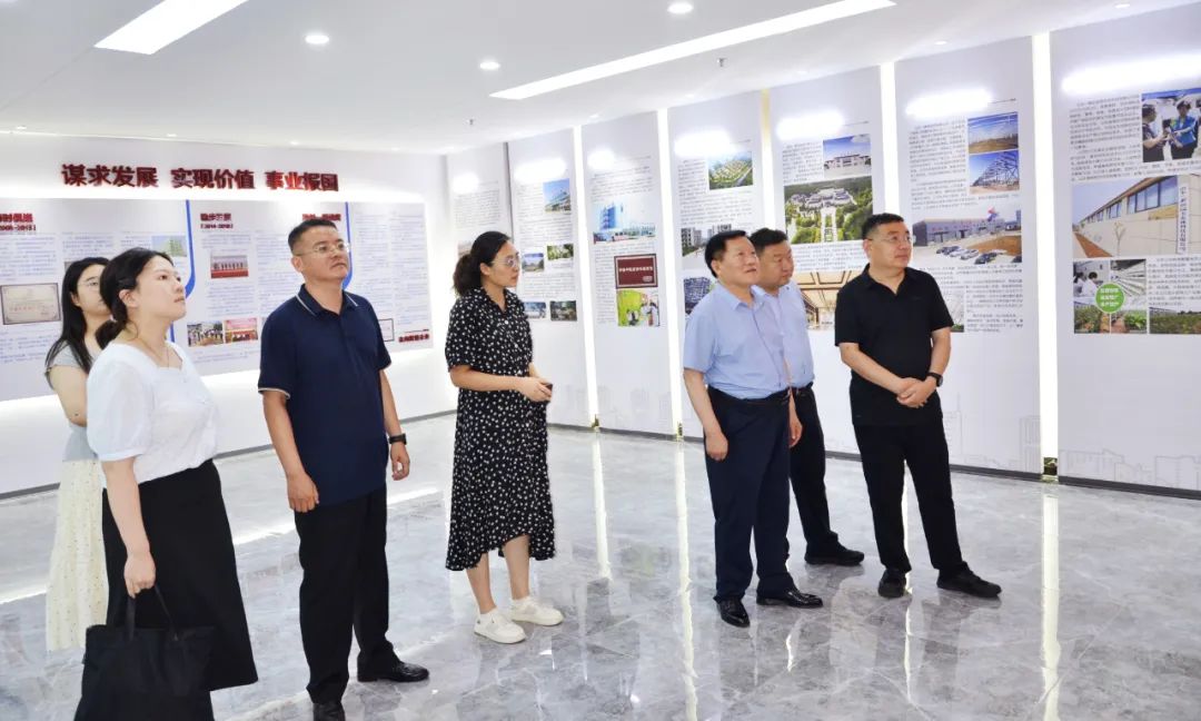肥城市委社会工作部领导一行莅临一滕集团考察调研