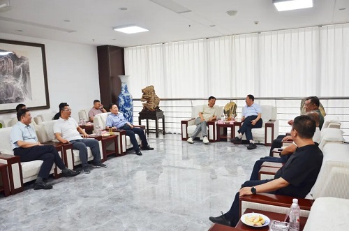 【共话绿色矿山治理】***安全生产协会副会长、矿山充填安全开采***矿山安监局重点实验室主任卜昌森书记一行到一滕集团调研