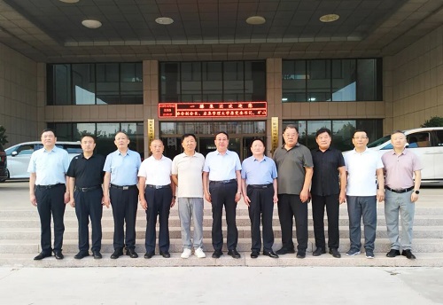 【共话绿色矿山治理】***安全生产协会副会长、矿山充填安全开采***矿山安监局重点实验室主任卜昌森书记一行到一滕集团调研