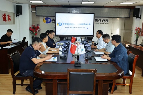 共话发展 合作共赢——集团党委书记、董事长滕鸿儒到青海省水电工程局公司拜访交流