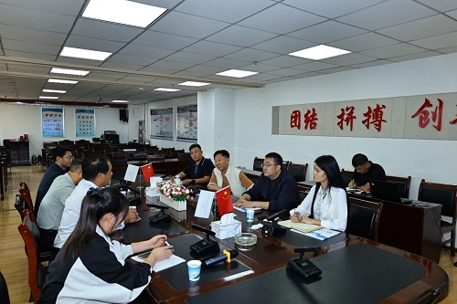 共话发展 合作共赢——集团党委书记、董事长滕鸿儒到青海省水电工程局公司拜访交流