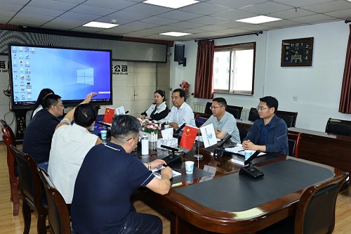 共话发展 合作共赢——集团党委书记、董事长滕鸿儒到青海省水电工程局公司拜访交流