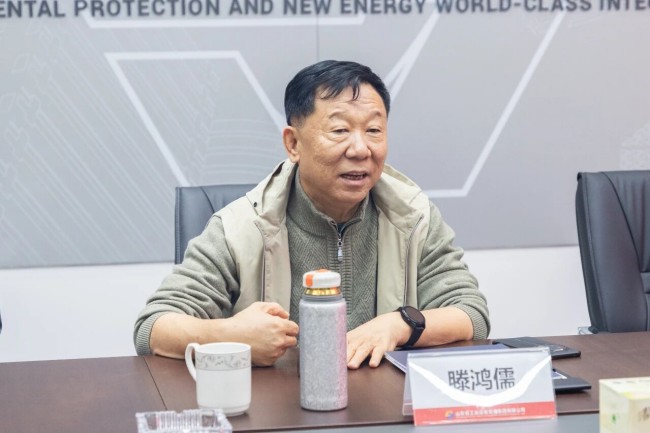 集团党委书记、董事长滕鸿儒一行到山东安装集团拜访交流