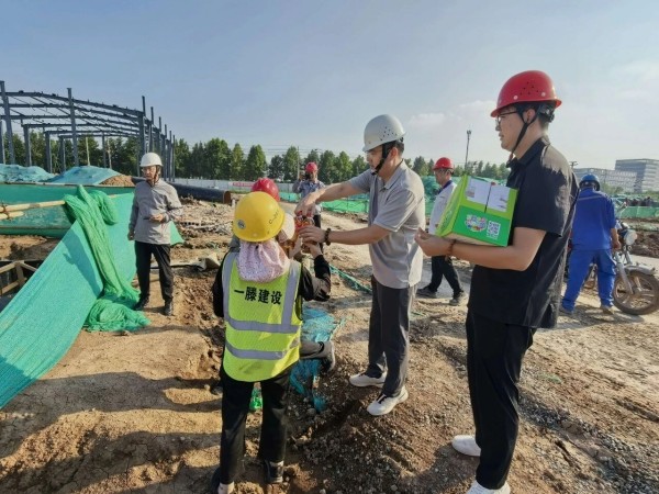 项目施工“热”力十足|一滕建设集团鸿瑞新材料20万吨聚异丁烯项目商河工厂建设项目稳步推进