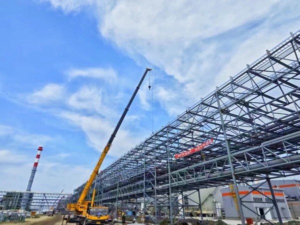 【项目动态】一滕建设集团北方公司圆满完成营口建发盛海项目关键节点任务