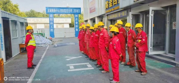 河西走廊一滕人|一滕建设集团一线项目组合李洪涛、鲍胜利